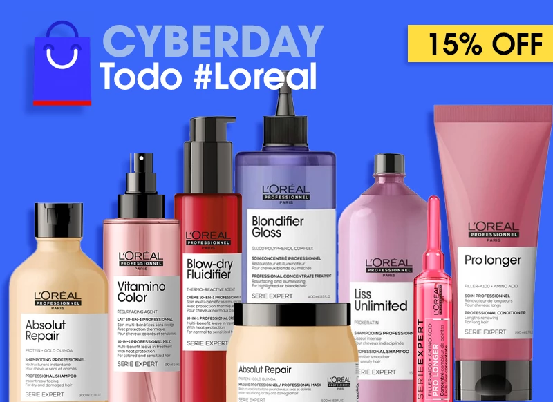 CyberDay Loreal 15 % off