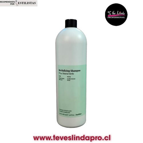 BACKBAR REVITALIZING SHAMPOO Nº4 NATURAL HERBS FARMAVITA 1000ML