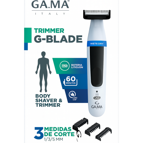 GA.MA Italy G-Blade Body & Facial Trimmer