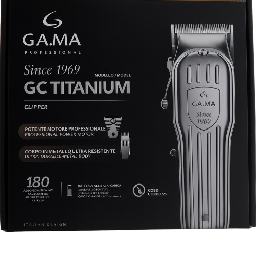 GA.MA Professional GC Titanium Clipper