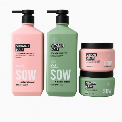 Oferta Shampoo 1000ml + Mascara 500ml SOW