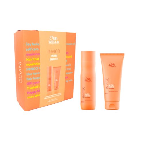 Pack Nutri enrich shampoo + acondicionador Wella