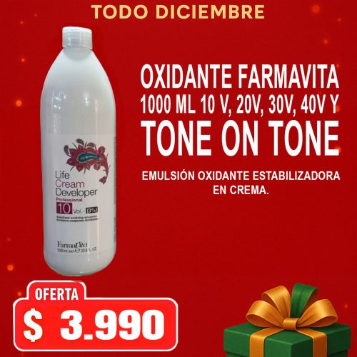 Ofertas Navidad Oxidante Farmavita 1000ml