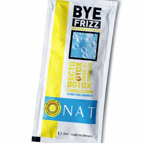 Sachet NAT Bye Frizz – Máscara Capilar Efecto Botox 25 ml