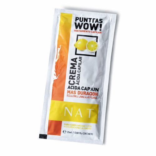 Sachet NAT Puntitas WOW – Crema Ácida Capilar