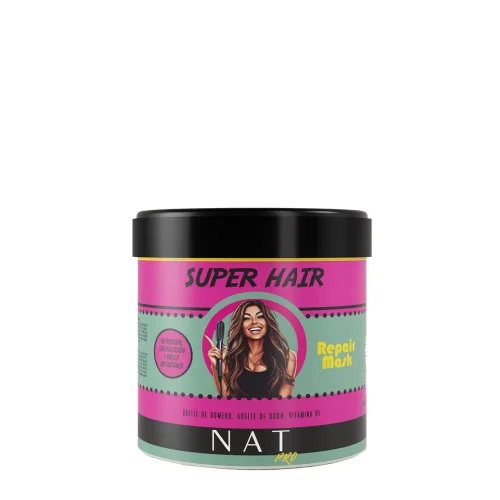 Máscara Capilar Superhair Reparación Intensiva 500 ml NAT PRO