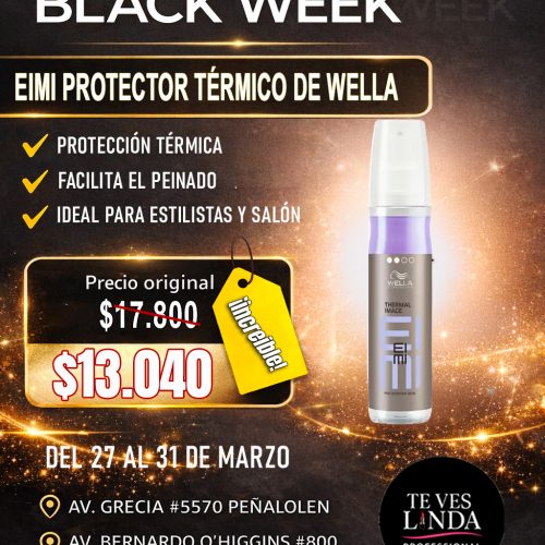 EIMI TERMOPROTECTOR WELLA BLACK WEEK