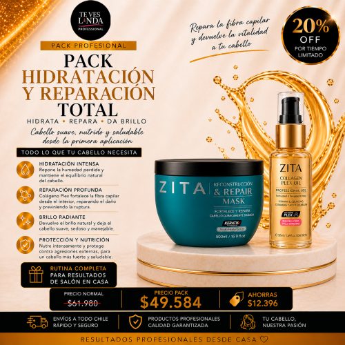 Oferta Pack Hidratacion Y Reparacion ZITA