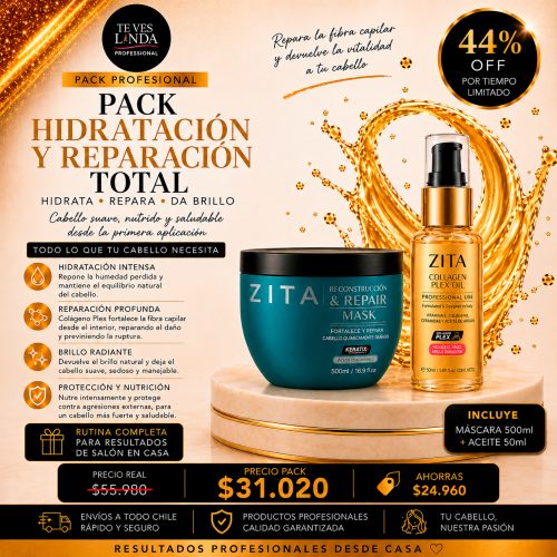 Oferta Pack Hidratacion Y Reparacion ZITA